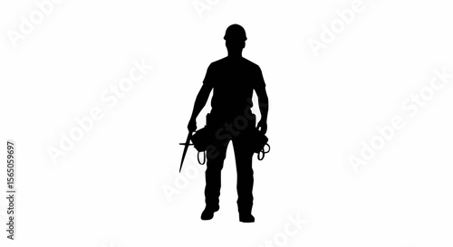 Wallpaper Mural "Long-Haired Reader Silhouettes | Black and White Cross-Legged Reading Pose Vector Art" Torontodigital.ca