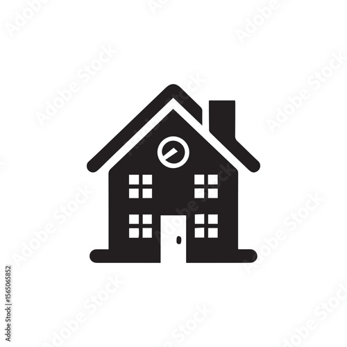 house icon on white background