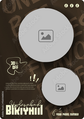 Professional Restaurant Biriyani Advertisement Poster Design