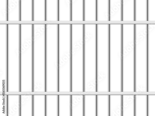 Wallpaper Mural Minimalist Metal prison bars vector illustration Torontodigital.ca