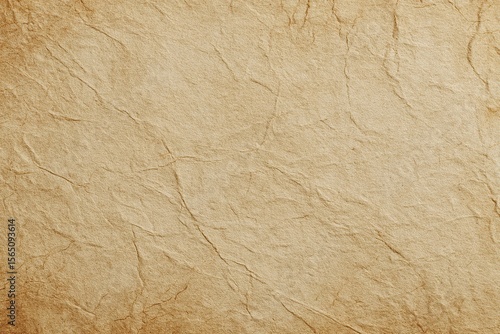 Wallpaper Mural old, crumpled, and textured brown paper with visible folds and creases, creating a pattern of shadowed lines and lighter raised areas, giving it a tactile and aged appearance Torontodigital.ca