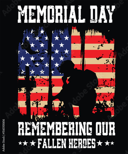 Remembering Our Fallen Heroes A Memorial Day Tribute Graphic