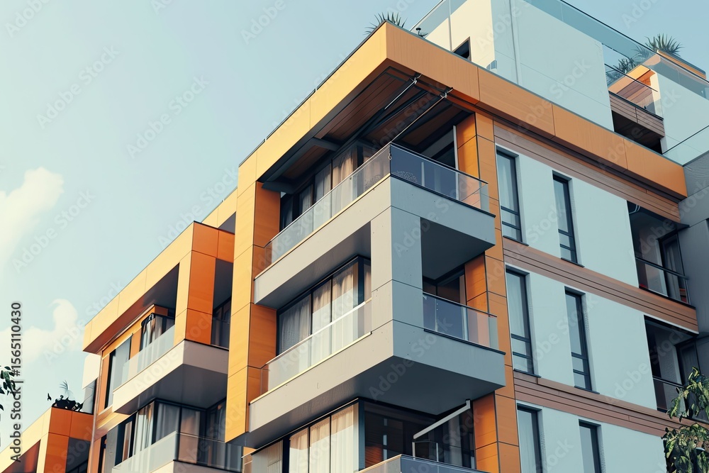 Modern Apartment Buildings Exteriors or Contemporary Architecture Office in the City Modern Apartment Buildings Exteriors or Contemporary Architecture Office in the City