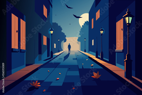 night city street