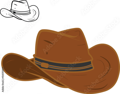 Cowboy Hat Vector Art, Icons, and Graphics