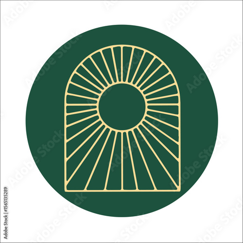 VITRÓ VENTANA VECTOR ÍCONO 