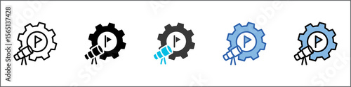 Visioning Icon Pack Multistyle Illustration