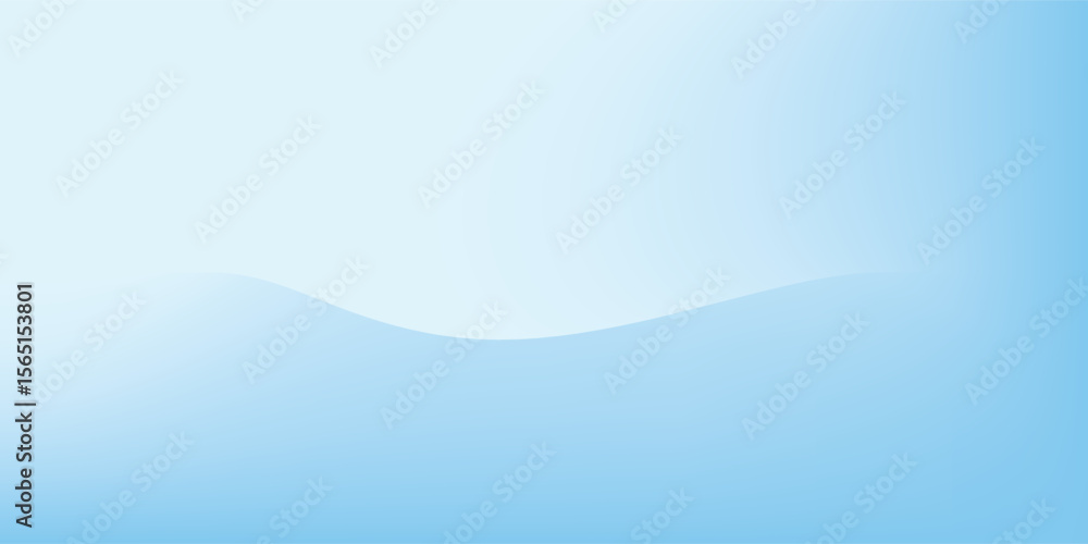 Fotografie Abstract white wavy glowing lines on a blue background