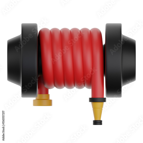 Hose 3D Icon Illustration