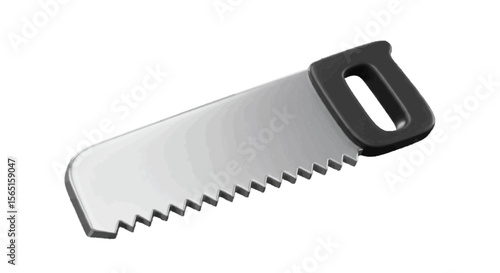 saw isolated on white background