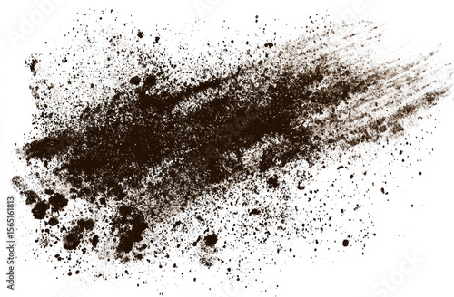 dirt and mud texture on a transparent background	
