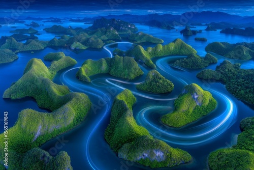 Thailand's Angthong National Marine Park is home to the breathtaking Emerald Lake, showcasing the country's incredible natural beauty and stunning landscapes that attract tourists and travelers