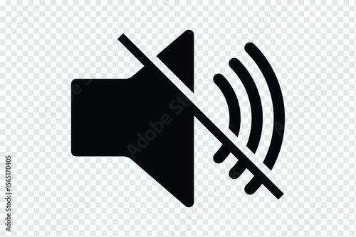 no sound no music signboard. No sound mute speaker . Mute sound icon vector. no sound icon indicates silence or mute mode in a round frame Ideal for websites apps and presentations. eps 10
