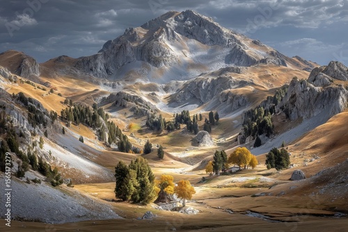 The scenery is characterized by stunning natural beauty, a thriving tourism industry, and picturesque summer landscapes featuring lush green grass, trees, and majestic mountains