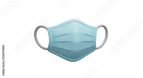 Blue face mask 