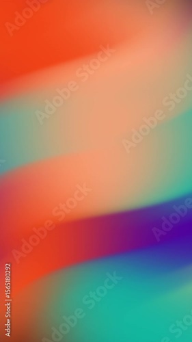 Orange, teal and blue abstract background suitable for presentations, headers, social media graphics, website design, and digital art projects.
