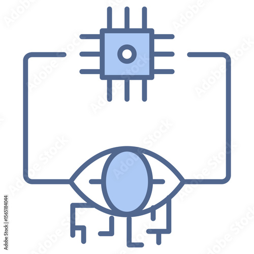Vision System Blue Icon