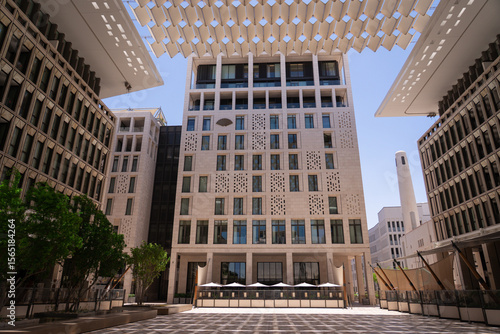 modern office building