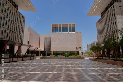 modern office building