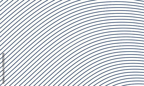 Minimal Wavy Line Pattern on White Background