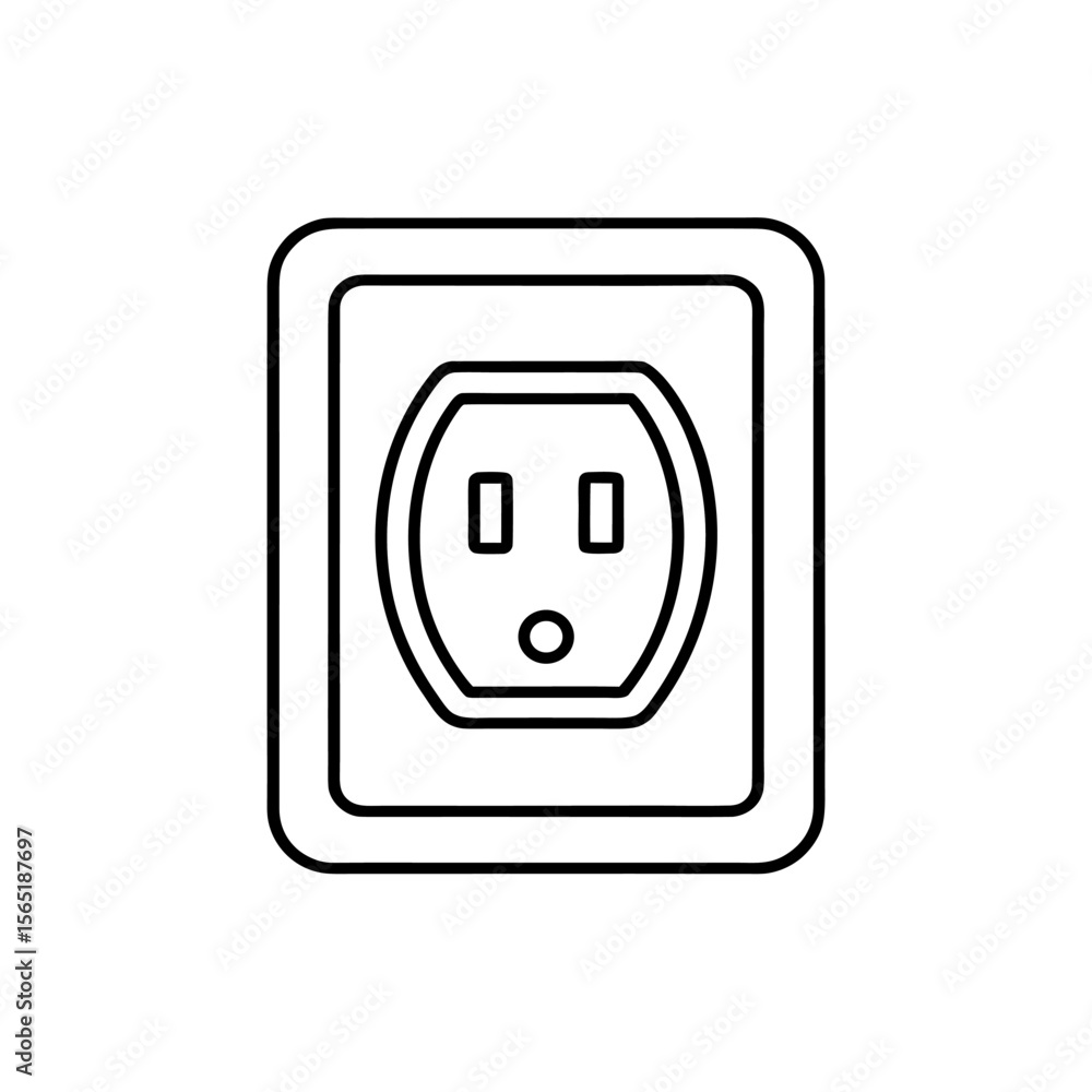 wall socket icon wall socket icon