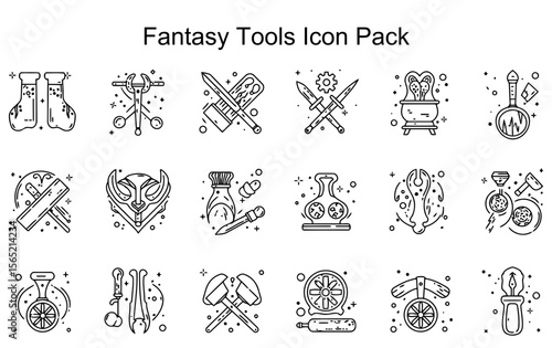 Fantasy Tools Icon Pack