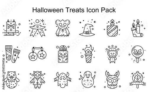 Halloween Treats Icon Pack