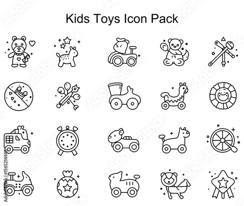 Kids Toys Icon Pack