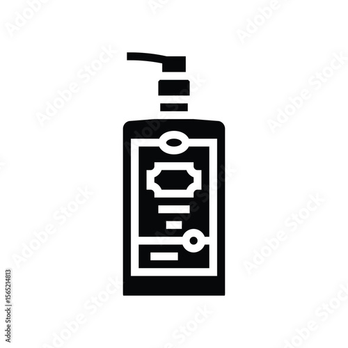 soap natural glyph icon vector illustration