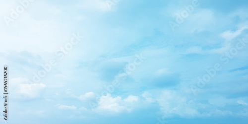 Blue sky and clouds with natural daylight panorama air background white image surface abstract design sunny fresh weather background