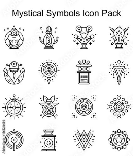 Mystical Symbol Icon Pack
