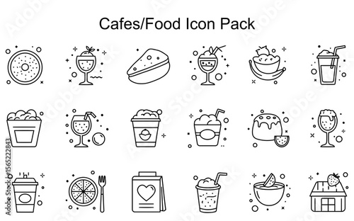 Cafes/Food Icon Pack