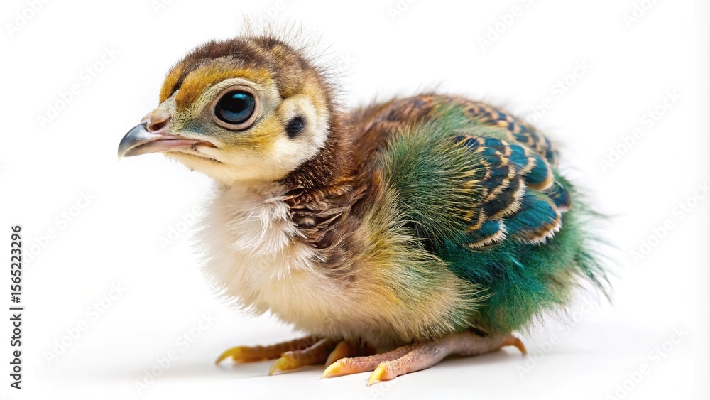 Obraz premium Close up studio shot of a single feijoa fruit on white