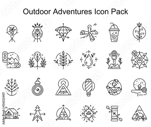 Outdoor Adventures Icon Pack