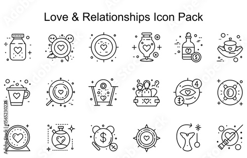 Love & Relationship Icon Pack