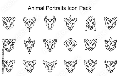 Animal Portraits Icon Pack