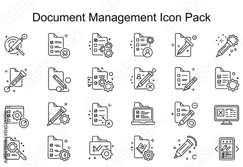 Document Management Icons