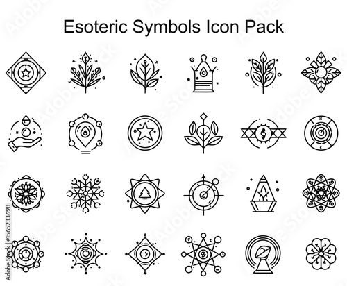 Esoteric Symbols Icon Pack