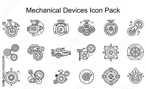 Mechanical Devices Icon Pack