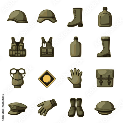 Detailed Soldier Tactical Gear and Equipment Loadout