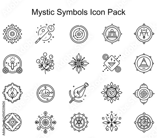 Mystic Symbols Icon Pack