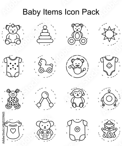 Baby Items Icon Pack
