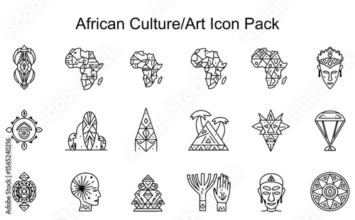African Culture/Art Icon Pack