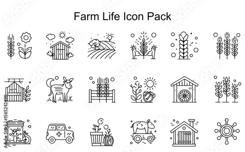 Farm Life Icon Pack