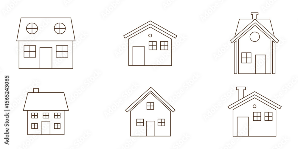 House and building icon set. Home button icons set. Home page icon. Simple house symbols. Building icon. Vector illustration. eps 10 House and building icon set. Home button icons set. Home page icon. Simple house symbols. Building icon. Vector illustration. eps 10
