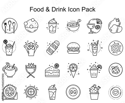 Food & Drink Icon Pack