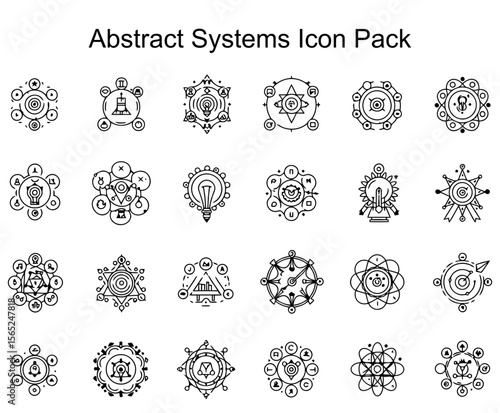 Abstract Systems Icon Pack