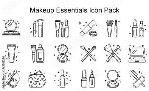 Makeup Essentials Icon Pack