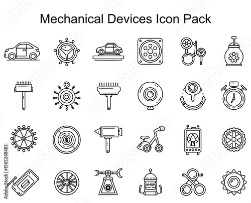 Mechanical Devices Icon Pack