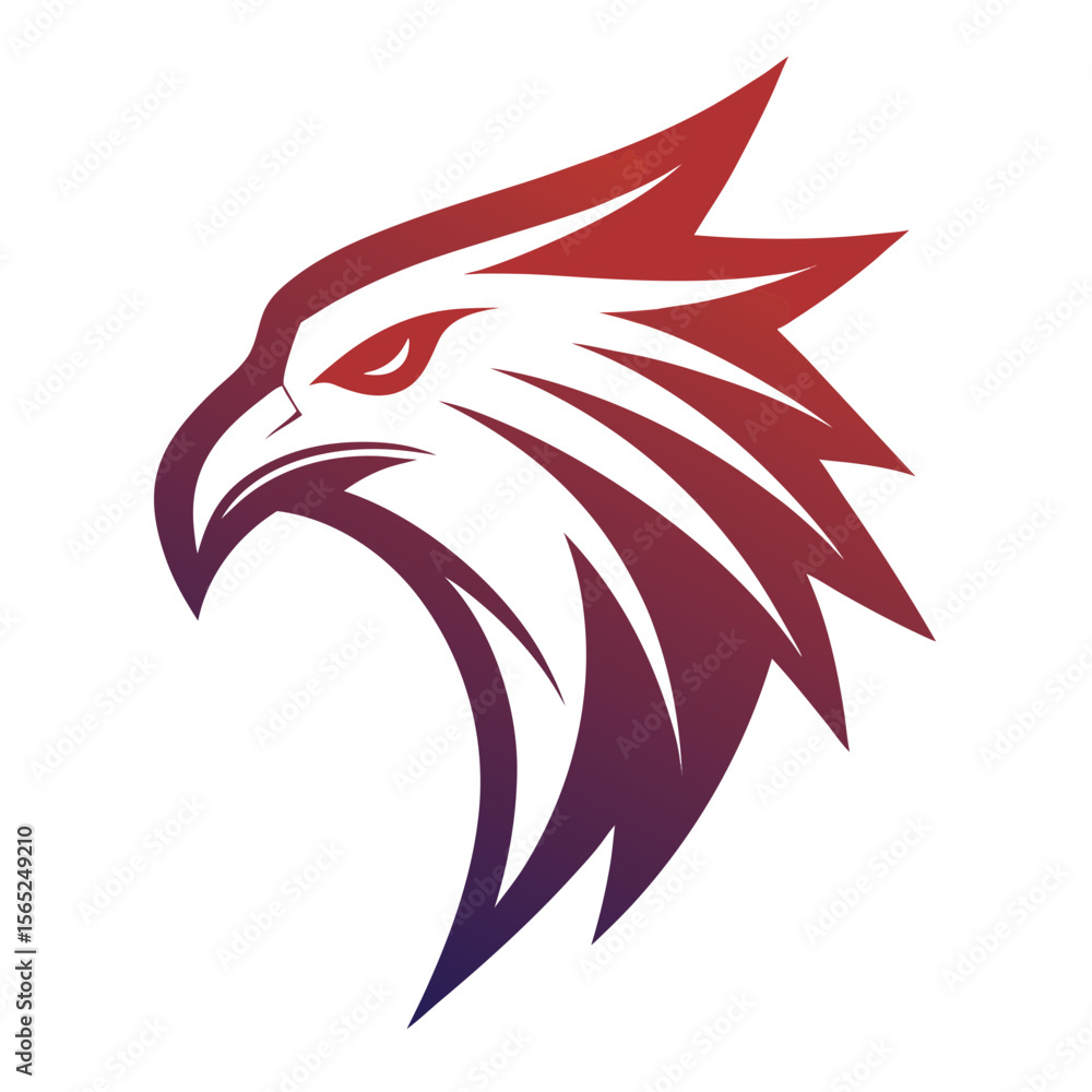 Obraz premium eagle head mascot